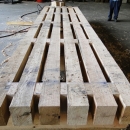 Hardwood Crane Mat For Construction Use