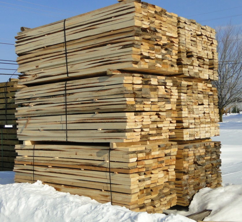 A Bundle Of Dunnage Ready For Shipment