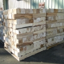 Pile Of Blocking Wood Cut By Riephoff Sawmill