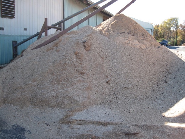 A Pile Of Hardwood Sawdust