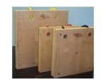 A Set Of Three Outrigger Pads