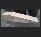 Hardwood shoring blocking and ramps
